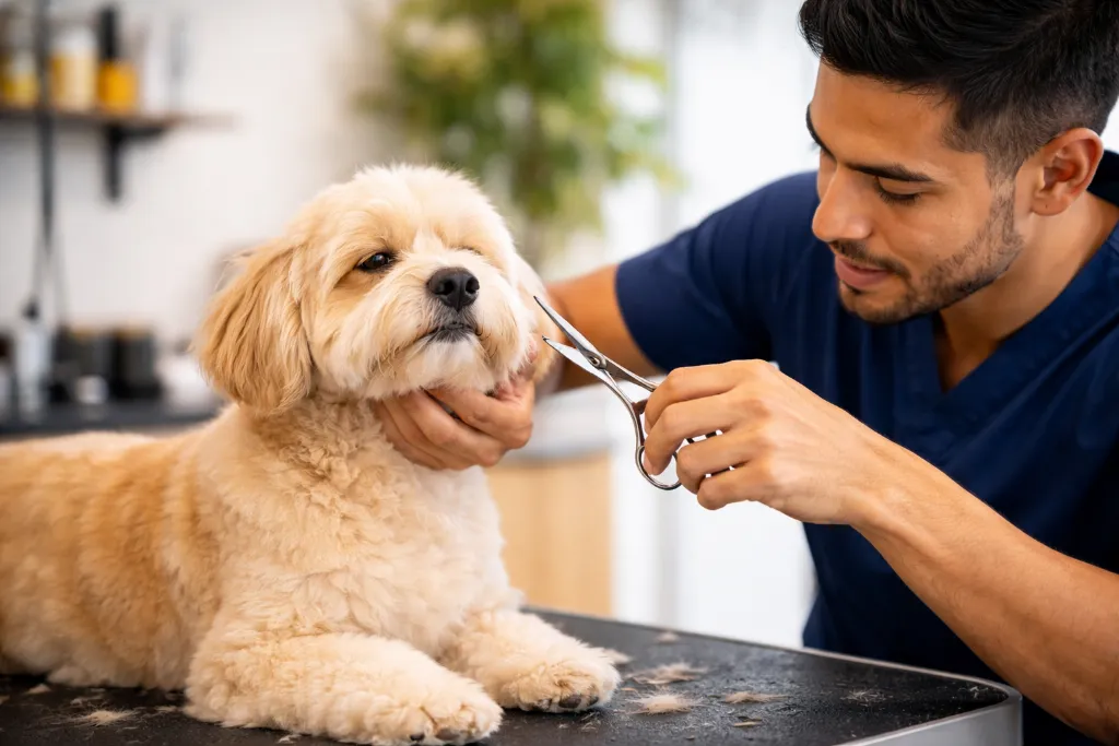 Pagina web servicio de peluqueria canina profesional